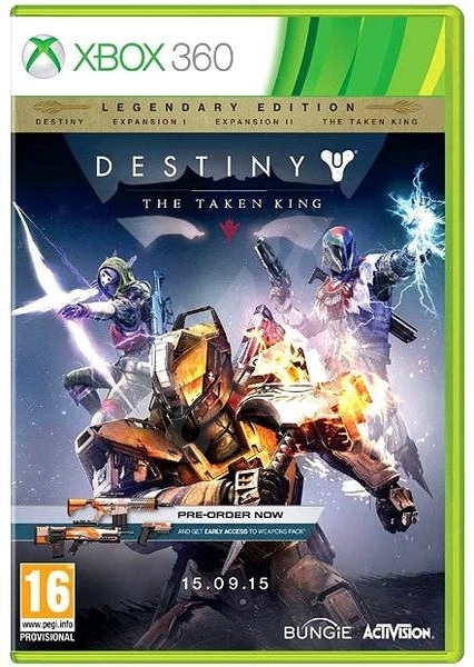 xbox 360 destiny the taken king