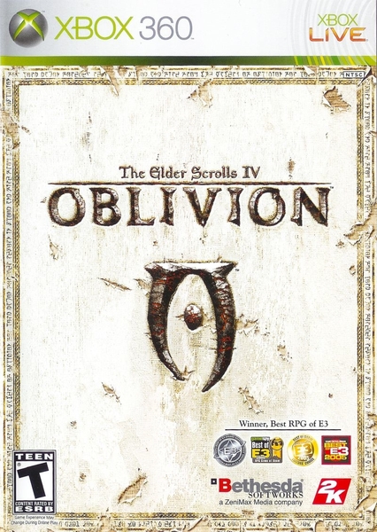 The Elder Scrools IV Oblivion xbox zaidimai