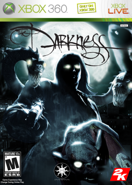 xbox 360 darkness zaidimai konsoliu
